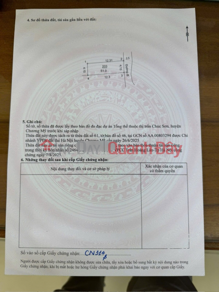 đ 10 Million SUPER PRODUCT 51M AT CHUC SON CENTER - CHUONG MY - HANOI