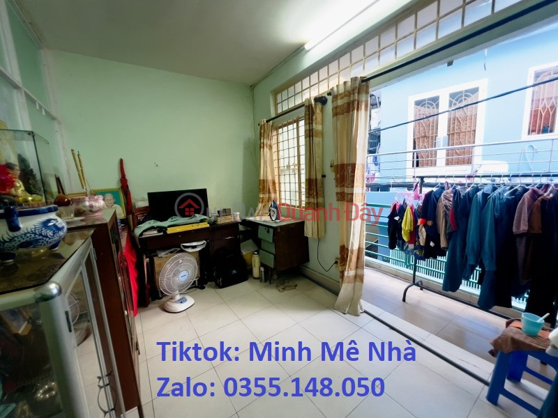 House for sale in No Trang Long (4.2x16),1 step to car, only 6 billion Sales Listings
