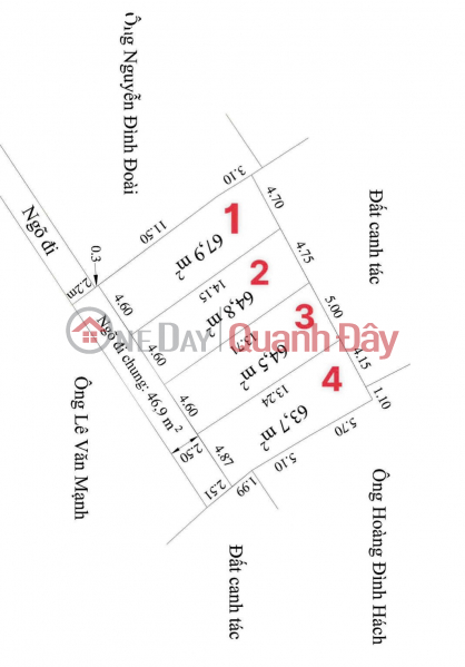 đ 1.25 Billion, OWNER SELLING 3 PLOTS (F0) ON MAIN ROAD 2 IN HOP DUC – STARTING FROM 1.X BILLION VND - ZALO: 0567 222 555