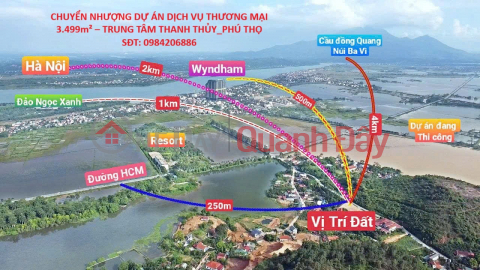 CHUYỂN NHƯỢNG DỰ ÁN DỊCH VỤ THƯƠNG MẠI 3.499m² – TRUNG TÂM THANH THỦY_PHÚ THỌ _0