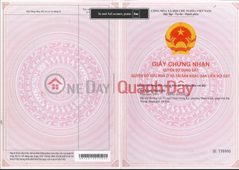 NHÀ ĐẸP – GIÁ TỐT – BÁN GẤP NHÀ Tại Phường Lĩnh Nam, Hoàng Mai, HN _0