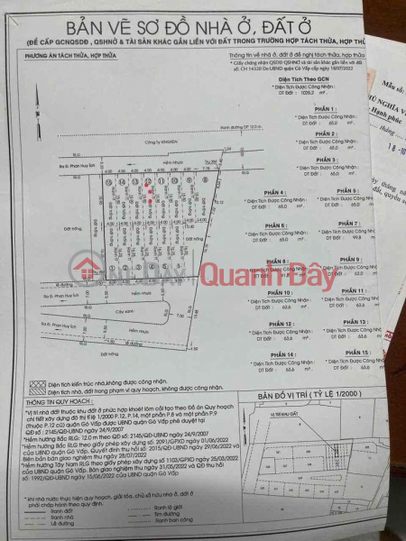 Bán đất tặng GPXD 4 tầng gần Emart mới chỉ 5 tỷ xíu hà, Việt Nam Bán, đ 5,9 tỷ