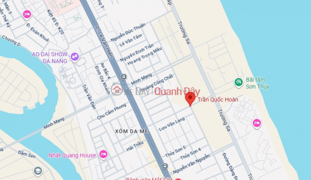 Property Search Vietnam | OneDay | Residential, Sales Listings ► Front street Tran Quoc Hoan near Son Thuy Beach, 100m2, 6 floors, 11 modern rooms