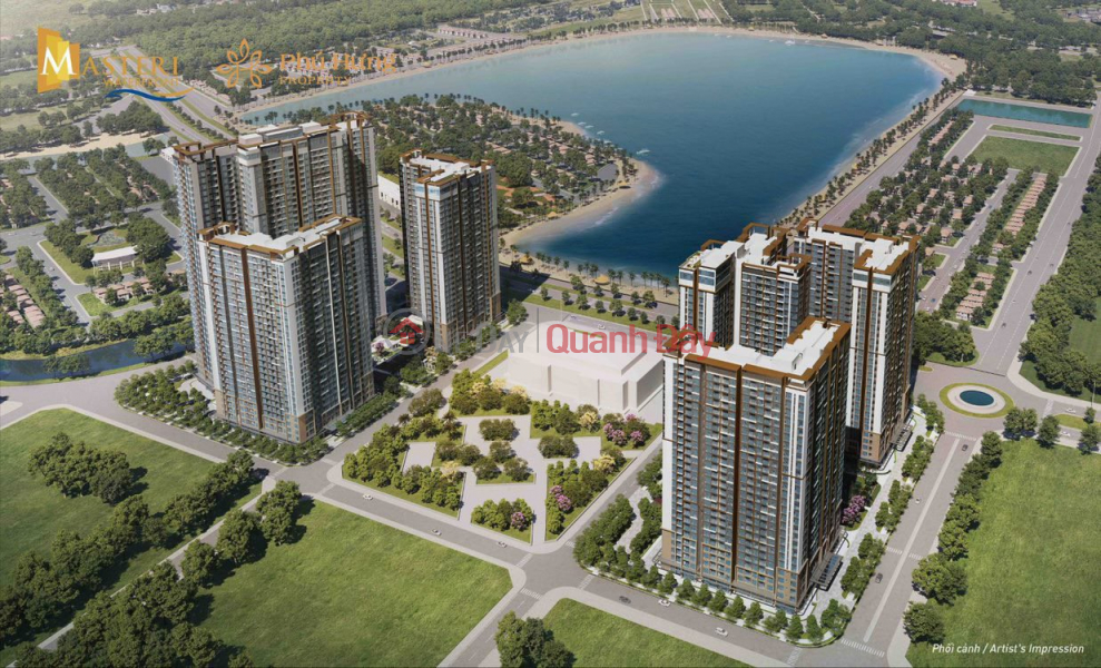 Masteri Waterfront 3-bedroom apartment of nearly 90m2 for urgent sale Vietnam | Sales đ 4.89 Billion