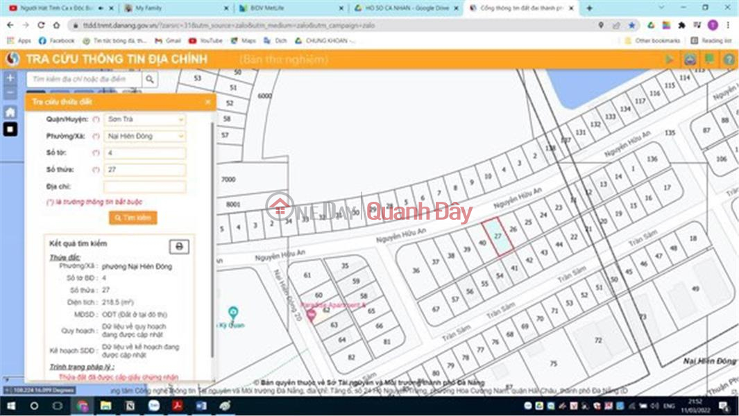 Property Search Vietnam | OneDay | Residential, Sales Listings, BEAUTIFUL LAND - GOOD PRICE - Owner Needs to Sell Beautiful Land Lot in Nai Hien Dong Ward, Son Tra, Da Nang