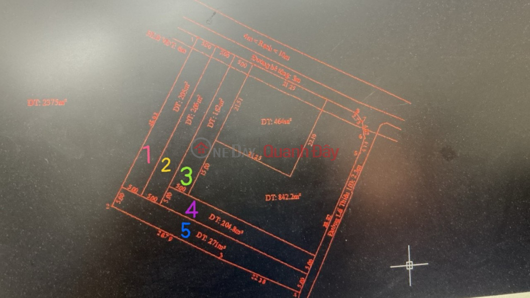 Residential land in Lai Thieu Ward, Thuan An, BD 2.8 billion\\/260m2 Vietnam | Sales | đ 2.8 Billion