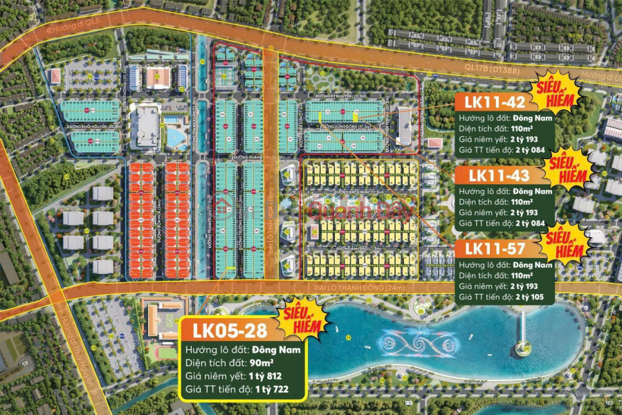 Property Search Vietnam | OneDay | Residential | Sales Listings | 1.77 billion VND, land title deed handed over, 90m2 - 4.5m frontage \\/ 9m road - 3m sidewalk at Phu Thu Park Hill project.