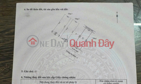 3-story house for sale on Hoa Minh 14 Street - (Next to Kinh Duong Vuong Street, near the beach) _0