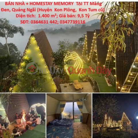 OWNER NEEDS TO SELL MEMORY HOMESTAY IN MANG DEN TOWN, QUANG NGAI (formerly KON Plong District, Kon Tum Province) _0