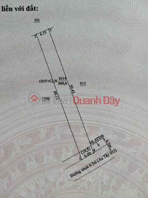 BEAUTIFUL LAND – GOOD PRICE – OWNER FOR SALE At 052, An Tay Commune, Ben Cat Town, Binh Duong _0