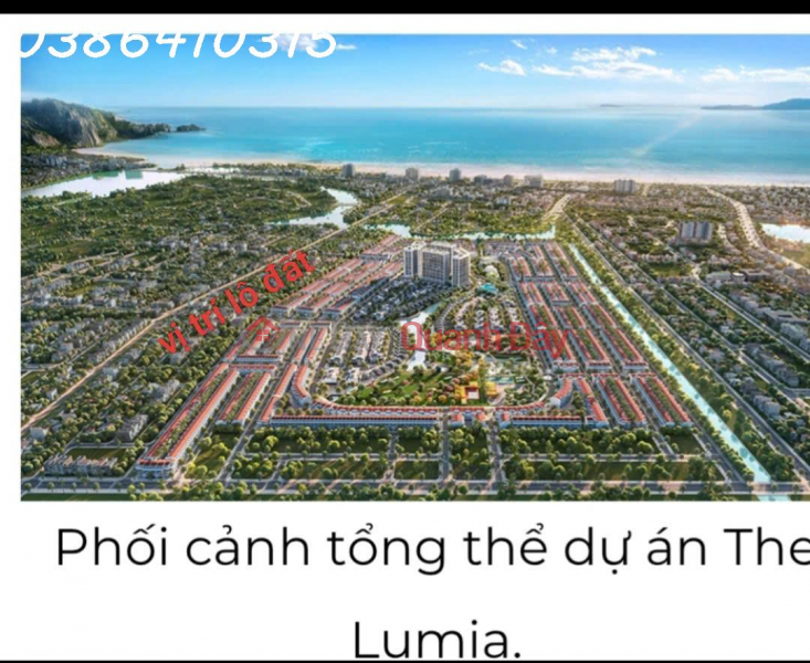 đ 3,39 tỷ Chính chủ cần bán lô đất đẹp nhất đg Bắc Thượng 5, nam Nguyễn Tất Thành