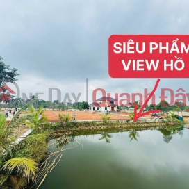 SIÊU PHẨM VIEW HỒ - SÁT ĐHQG HÒA LẠC -Đường ô tô 3 xe tránh, mặt tiền đẹp, dân cư hiện hữu _0