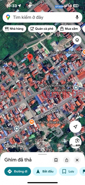 Lô đất 131m² giá chỉ 12,x tr/m² – trung tâm Quý Kim, Hợp Đức, Đồ Sơn! ZALO 0567 222 555 Niêm yết bán