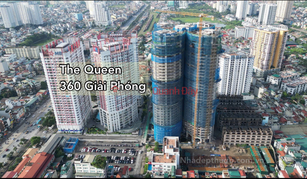 Property Search Vietnam | OneDay | Nhà ở Niêm yết bán Mở bán dự án The Queen 360 Giải Phóng - tiêu chuẩn cao cấp với giá chỉ từ 10xtr/m2