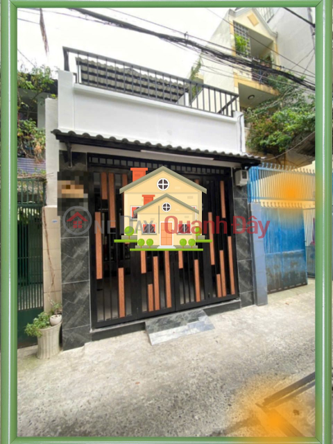 House for sale in CMT8, Ward 12, District 10, behind Ha Do, new house, 6.x billion! _0