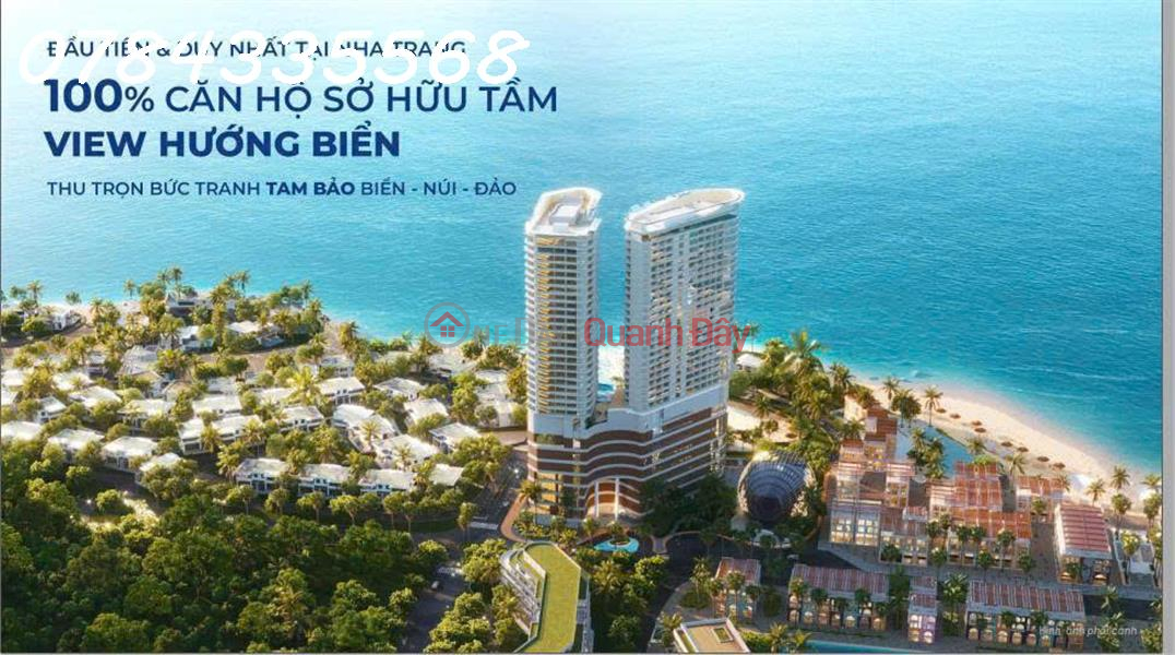 Siêu phẩm - Căn hộ Paramount Signature Nha Trang chuẩn 5 sao quốc tế, full nội thất Niêm yết bán