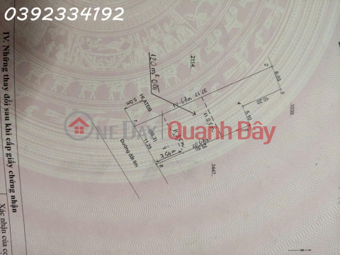 OWNER REDUCES PRICE BY ANOTHER 600 MILLION VND FOR LAND PLOT NEAR NATIONAL HIGHWAY 13 _0