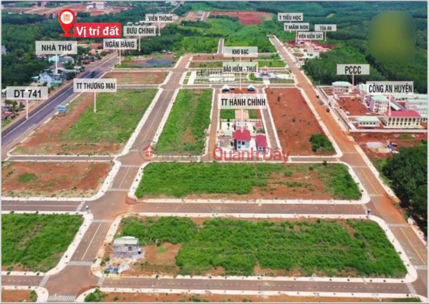 Need to Sell 3 Residential Land Plots - Good Price - Beautiful Location near Long Tan Industrial Park, Long Ha 200m2 Sales Listings