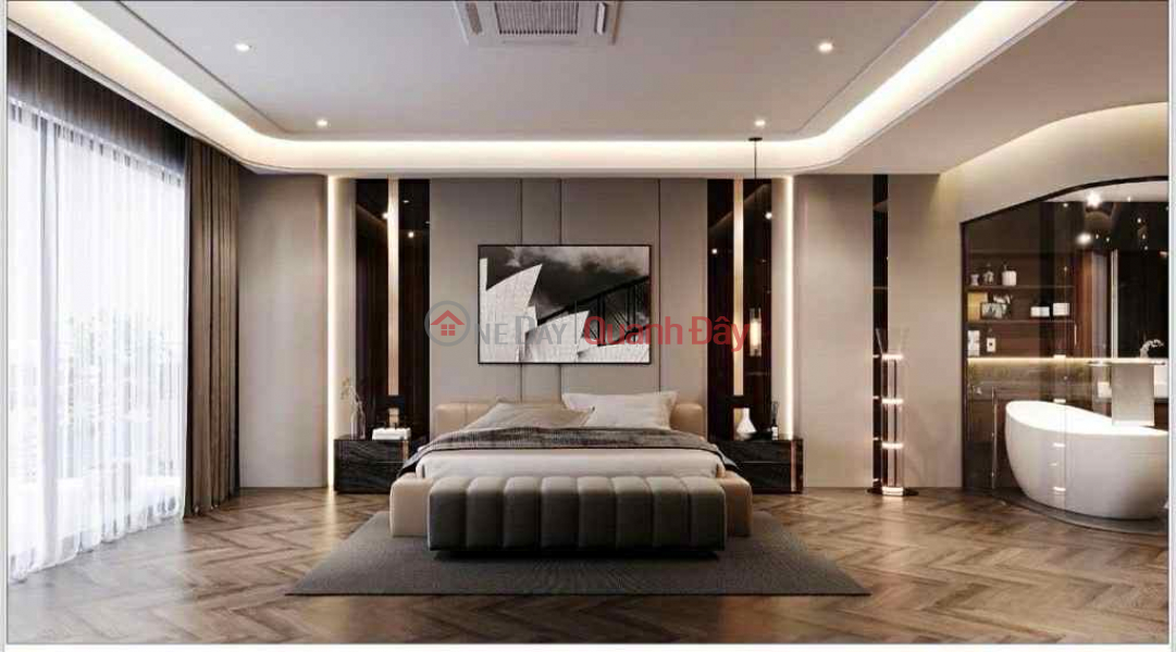 đ 45,5 tỷ, Siêu phẩm Nguyễn Sơn, 2 mặt ôtô tránh, 145m x 7 tầng, mặt tiền 10m, thang máy, bể bơi, full nội thất Luxury