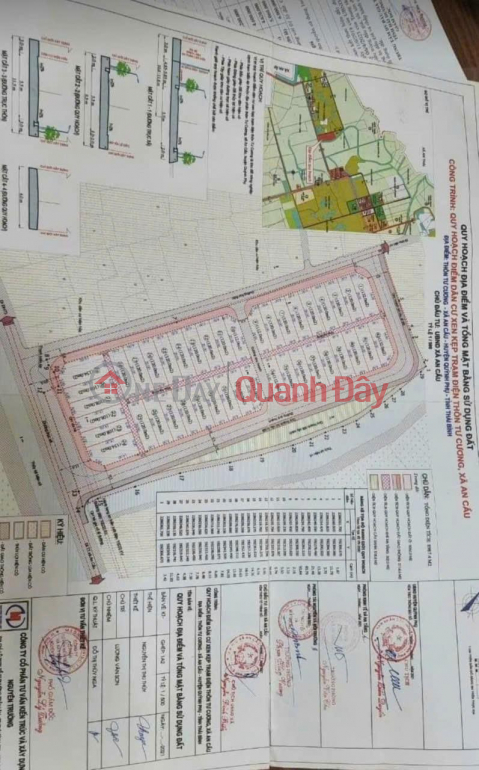 Beautiful Land - Good Price - Owner Needs to Sell Corner Lot in Tu Cuong Residential Area, An Cau Commune, Quynh Phu District, Thai Province _0