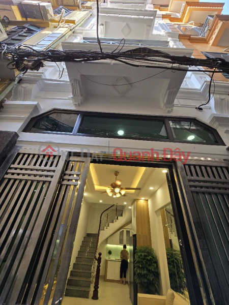 đ 7.95 Billion FULL 5-STOREY RESIDENTIAL HOUSE - COMPLETED - NEAR STREET - WIDE AND OPEN ALLEY - LUXURY INTERIOR
