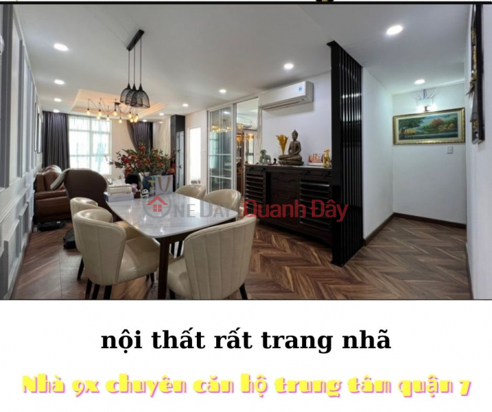 Property Search Vietnam | OneDay | Residential Sales Listings | House 9x for sale 3-bedroom apartment in District 7 right in the center near District 1 for 3.9 billion VND