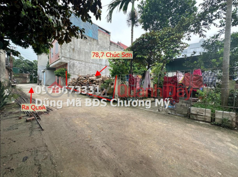 PRICE ONLY 3TY1 TO OWN A LOT OF LAND IN XA HOME-CHU SON TOWN-CHUONG MY _0