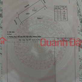 Urgent sale of a plot of land with a frontage in Khanh Hoi Commune, Ninh Binh Province, area 173m2, price 5.3 billion VND. _0