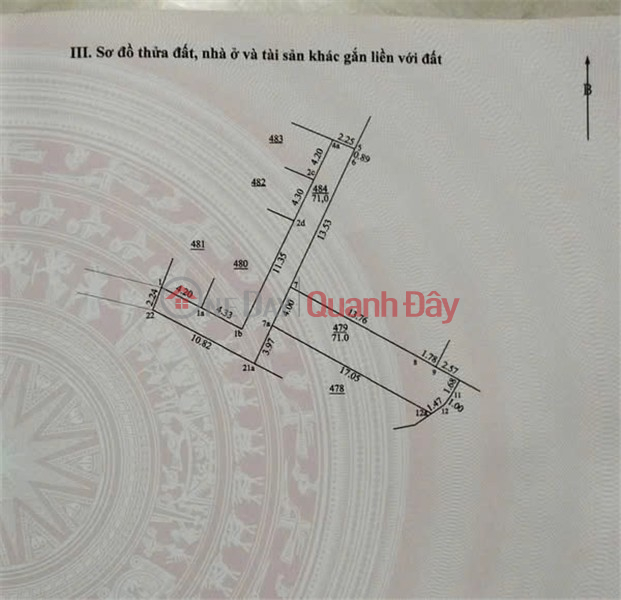 ĐẤT ĐẸP – GIÁ TỐT - CẦN BÁN NHANH LÔ ĐẤT TẠI Thọ Lộc , huyện Phúc Thọ, thành phố Hà Nội Niêm yết bán
