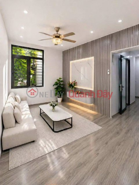 Apartment in Mai Dich, 50m², 2 bedrooms, fully furnished, price 3.986 billion VND, 2nd floor, corner unit, parking available, near main street. _0