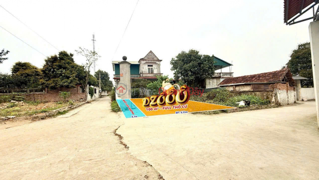 Chính chủ bán lô góc Tam Dương, Vĩnh Phúc 111m2 - Băng 2 ĐT306, Băng 2 ĐT309, đầu tư sinh lời hấp dẫn Niêm yết bán
