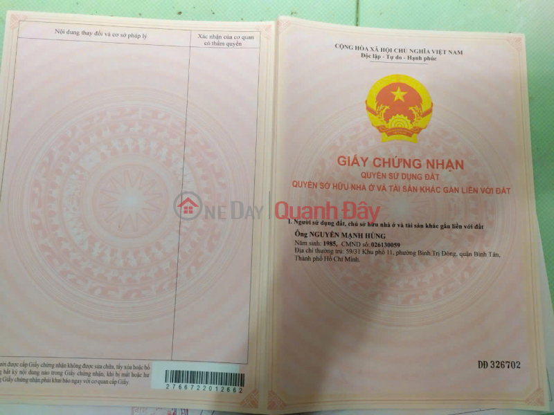 BÁN 555M2 ĐẤT SẴN SỔ MẶT TIỀN ĐƯỜNG CÁ SÚC-BÌNH KHÁNH-CẦN GIỜ Niêm yết bán