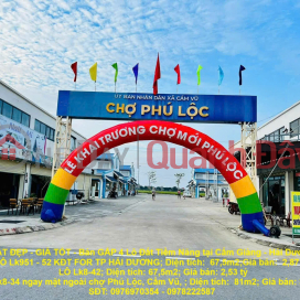 BEAUTIFUL LAND - GOOD PRICE - URGENTLY SELLING 4 Potential Land Lots in Cam Giang - Hai Duong _0
