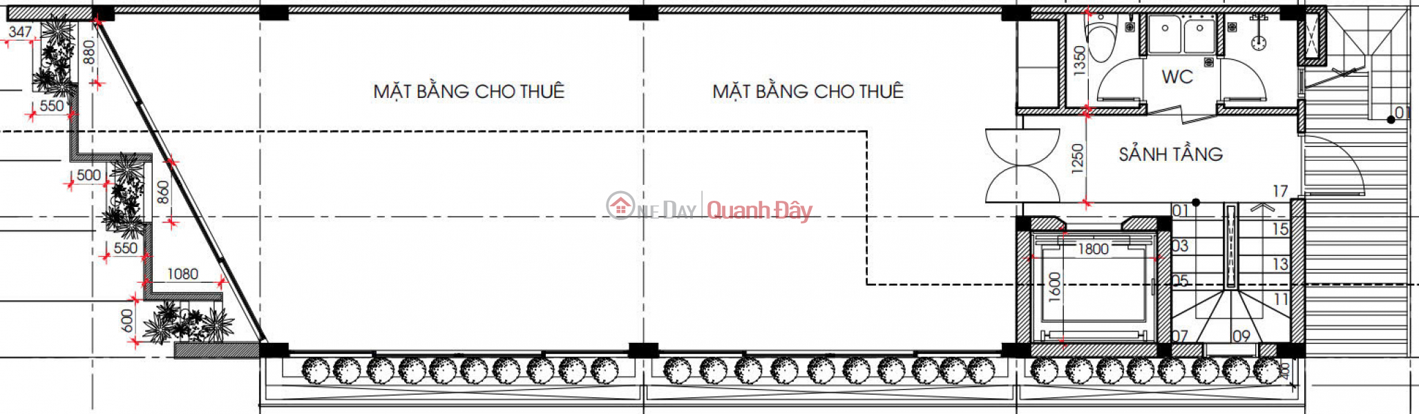 đ 70 Million/ month | House for rent for office on 2 corner fronts of An Phu An Khanh ward, District 2