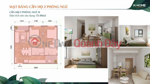 Green Living In The Heart Of The City With A 2-Bedroom Apartment At K-Home New City With International Edge Green Building Standards _0