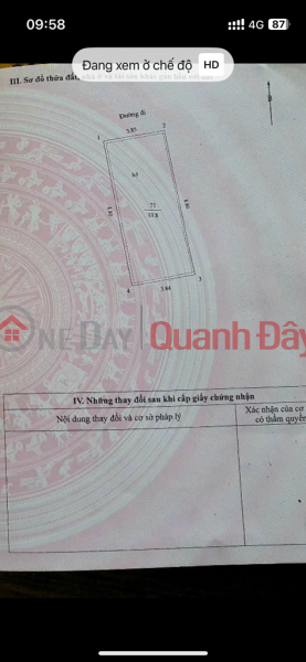 Cu Loc near street front, comfortable and airy space, beautiful square red book | Vietnam | Sales, đ 7.9 Billion