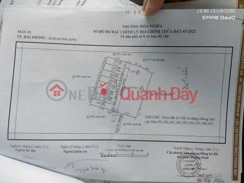 620 million - 58.9m2 Hoa Nghia, Duong Kinh Zalo 0567222555 _0