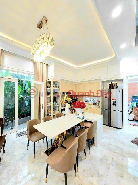 Villa on Huynh Tan Phat street, 4 floors, price only 6.8 billion _0