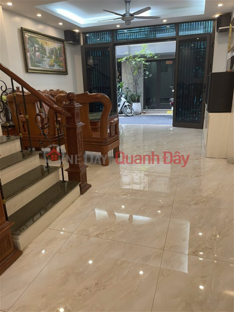 Selling Dam Quang Trung house 32 m2 5 T 3.4 billion cars through the door _0