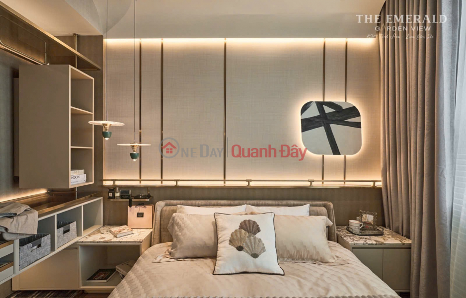 THE EMERALD GARDEN VIEW: Only 7 million VND\\/month for a 54m² apartment with 1 bedroom and pool view in Binh Duong. Sales Listings