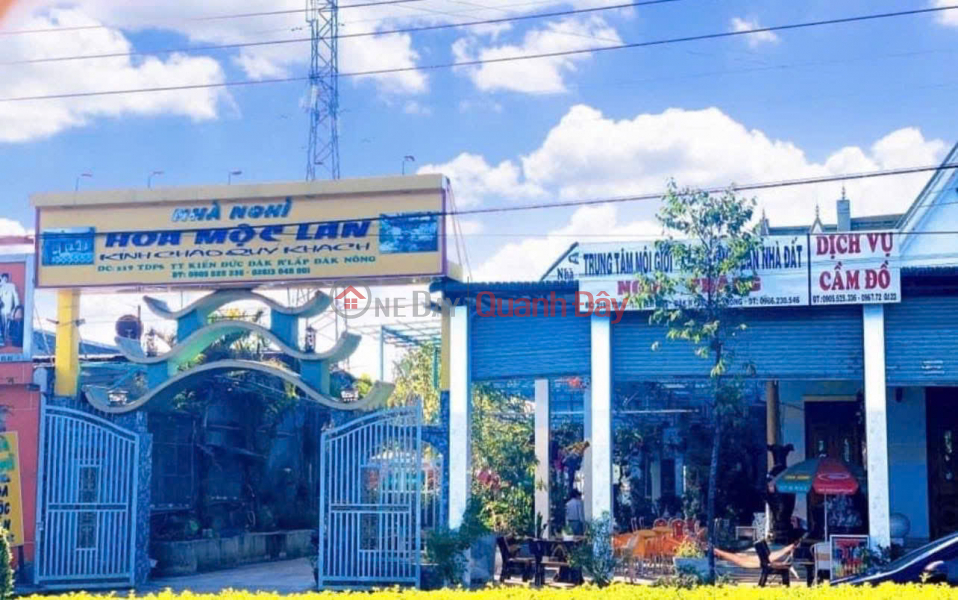 đ 20 Billion | House for sale including a motel with a Koi pond on Nguyen Tat Thanh Street, Kien Duc Town, Dak R'Lap