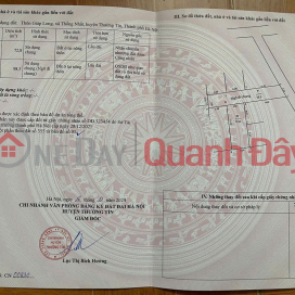 Residential land for sale, 72m2, frontage on National Highway 1A, Thuong Tin, Hanoi. Price 1.8 billion, Red Book, Contact: 0976766363 _0
