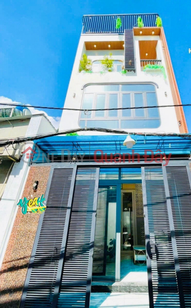 Near Hanh Thong Tay Market - Alley 3.5m - (4.5 x 9.8)m - 4-storey reinforced concrete Sales Listings