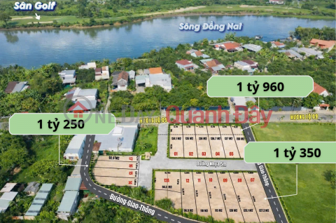 ĐẤT NỀN VIEW SÔNG GẦN CẦU HÓA AN – 136m² CHỈ 1 TỶ 960 TRIỆU** - **SHR _0