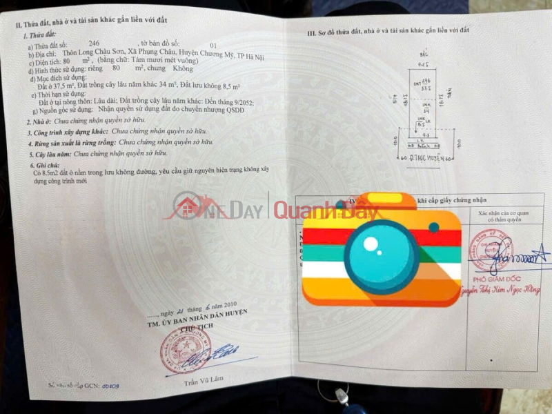 đ 10 triệu, SIÊU PHẨM TRỤC CHÍNH KINH DOANH 80M TẠI PHỤNG CHÂU-CHƯƠNG MỸ-HÀ NỘI