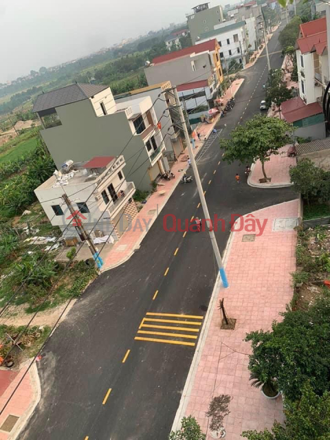 LAND FOR SALE IN QUANG MINH TOWN - ME LINH - HANOI RED BOOK OFFICIAL OWNER Sat Me Linh Supermarket _0