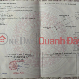 OWNER-OCCUPIED LAND - GOOD PRICE, URGENT SALE OF 2 ADJACENT PLOTS OF POTENTIAL IN RACH GIA CITY, KIEN GIANG PROVINCE _0