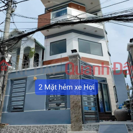 4-storey house 96m2 corner unit 2 front alley Lam Hoanh An Lac Binh Tan 5.7 billion VND _0