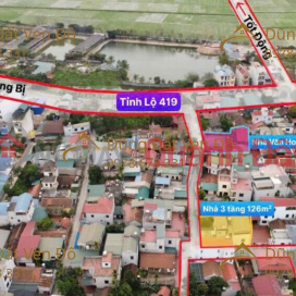 A 126m2, 3-story house - corner plot - very close to Chuc Son town, Chuong My district. _0