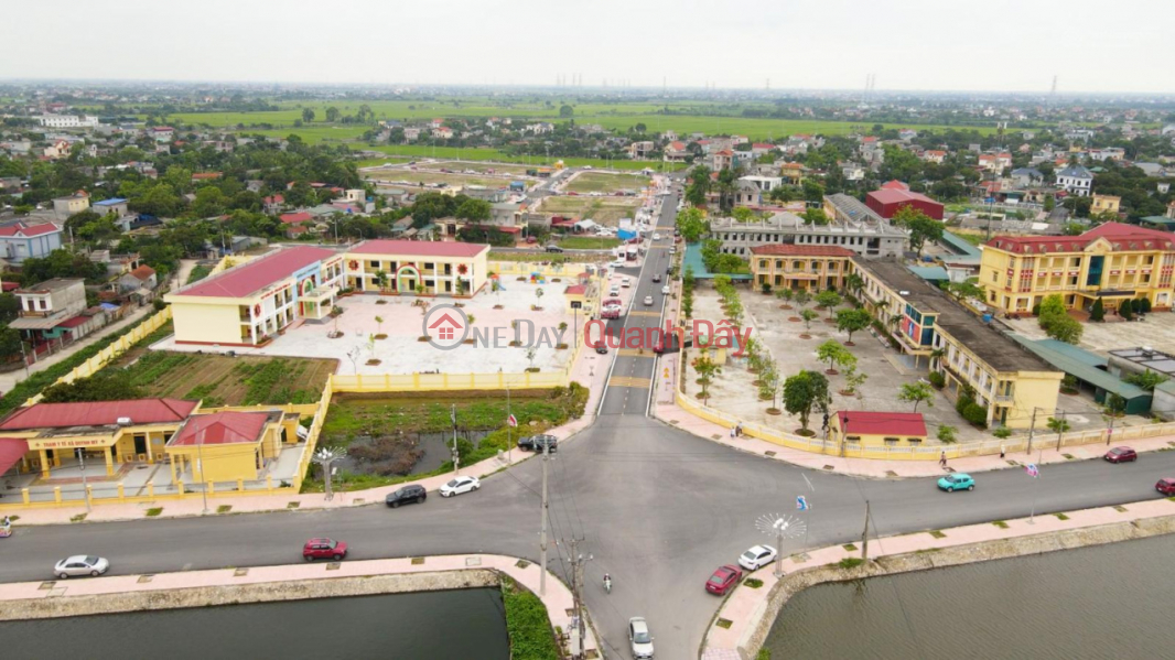 đ 3.12 Billion Corner lot for sale on the main street of Quynh My residential area